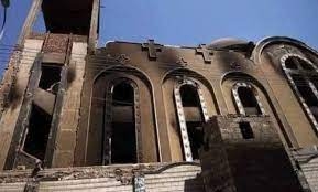 الداخلية المصرية: حريق كنيسة الجيزة ناجم عن خلل كهربائي في أحد المكيفات