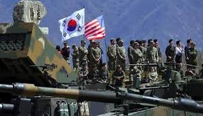 بدء مناورات عسكرية أمريكية كورية جنوبية مشتركة