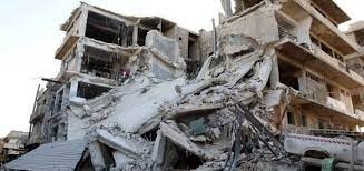 إنهيار مبنى مسكون في حلب وإنتشال عدد من الجثامين