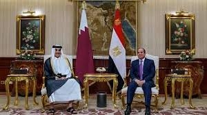 الرئيس عبد الفتاح السيسي يزور قطر لأول مرة