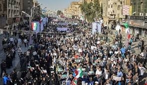 مسيرات حاشدة مؤيدة للدولة في جميع ارجاء ايران تنديدا بأعمال الشغب الاخيرة   