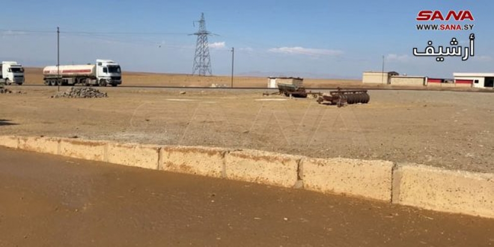 الاحتلال الأمريكي يسرق كميات جديدة من نفط وقمح الجزيرة وينقلها إلى شمال العراق