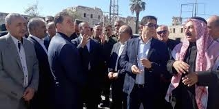 وفد حكومي يزور معرة النعمان بمحافظة إدلب للاطلاع على الواقع الحالي للمدينة