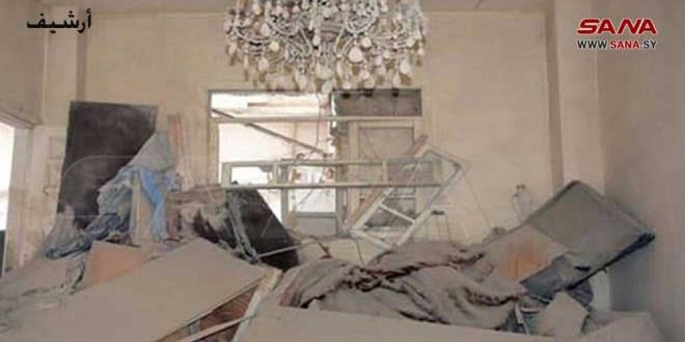 إصابة طفلة بجروح في اعتداء إرهابي بالقذائف على بلدة شطحة بريف حماة