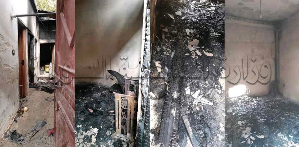 وفاة طفلتين نتيجة نشوب حريق ضمن منزل في بلدة جسرين بريف دمشق