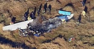 مصرع 4 أشخاص في تحطم طائرة صغيرة بالولايات المتحدة الامريكية