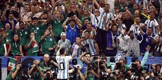 جماهير الأرجنتين والمكسيك تحطم رقما قياسيا في ملاعب قطر