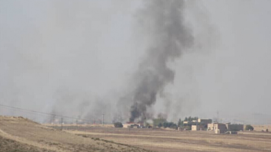 الإحتلال التركي يقصف منازل المدنيين في قريتين تتبعان لناحية تل تمر   