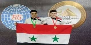 سورية تحرز ذهبية في بطولة كأس الفراعنة الدولية للجمباز