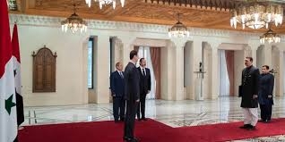 الرئيس الأسد يتقبّل أوراق اعتماد شاهد أختر سفيراً مفوضاً وفوق العادة لباكستان لدى سورية   