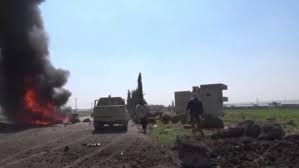 الجيش السوري يفجر عبوة ناسفة زرعها مجهولون بسيارة