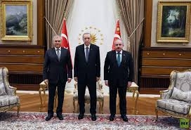 الرئيس التركي يستقبل رئيس مجلس الدوما الروسي ووفد الدوما المرافق له في أنقرة