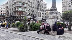 شخص يلقي بنفسه من الطابق الثالث في أحد الفنادق في ساحة المرجة بدمشق  
