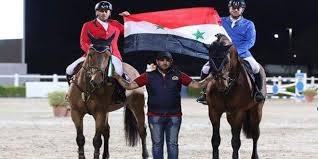 نتائج جيدة لفرسان سورية في انطلاقة بطولة العين الدولية المقامة في الامارات