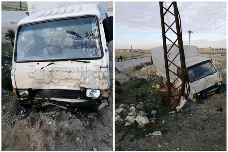 وفاة ثلاثة أشخاص بينهم طفلة جراء حادث سير في ناحية صبورة بريف حماة