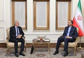 وزير خارجية إيران عبد اللهيان وسوسان يبحثان العلاقات الثنائية وسبل تطويرها في مختلف المجالات