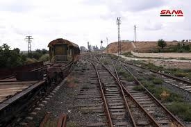 فرع حماة للخطوط الحديدية.. تسيير قطار الشحن بين المحافظات مروراً بحماة وقريباً للركاب  