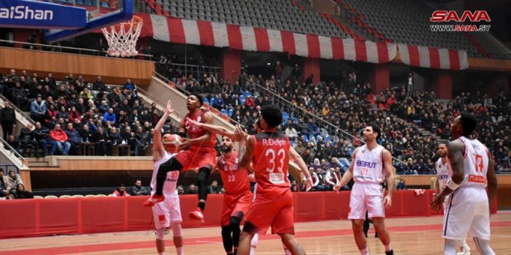 أهلي حلب بكرة السلة يخسر أمام بيروت اللبناني في دوري غرب آسيا