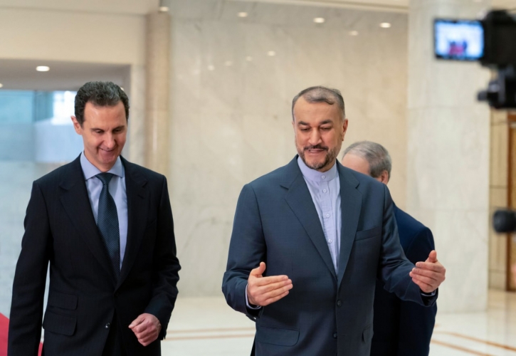 الرئيس بشار الأسد يستقبل وزير الخارجية الإيراني حسين أمير عبد اللهيان والوفد المرافق له