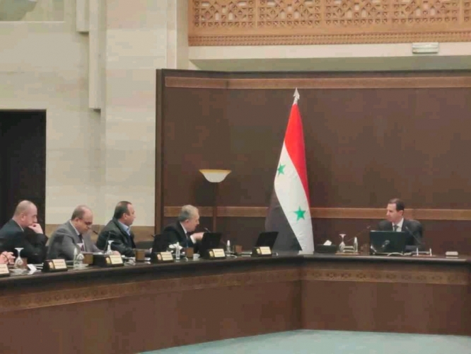 الرئيس الأسد يترأس اجتماعاً طارئاً لمجلس الوزراء لبحث أضرار الزلزال 
