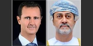 الرئيس الأسد يتلقى اتصالاً هاتفياً من  سلطان عُمان أعرب فيه عن تضامنه مع الشعب السوري جراء الزلزال