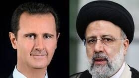 الرئيس الايراني يعرب في اتصال هاتفي مع الأسد عن وقوف بلاده إلى جانب سورية في محنة الزلزال المدمر