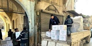 الأمانة السورية للتنمية تسلم جمعية التآلف في حلب نحو 6 آلاف علبة حليب لتوزيعها على مراكز الإيواء