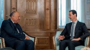 الخارجية المصرية تكشف عن الهدف من لقاء شكري مع الرئيس الأسد!