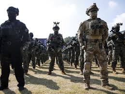 قوات العمليات الخاصة في كوريا الجنوبية وأمريكا تجريان تدريبات مشتركة