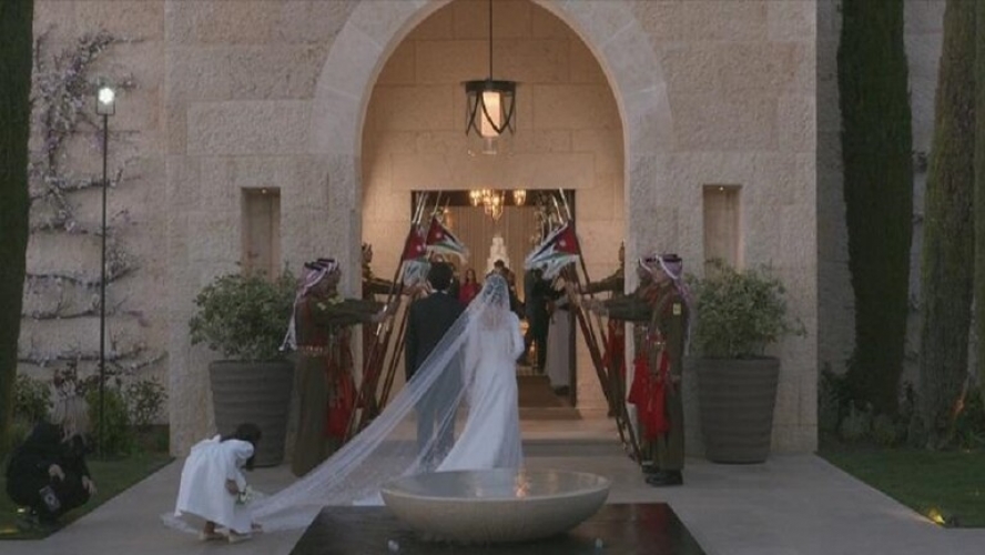 زفاف مهيب للأميرة إيمان بنت ملك الأردن