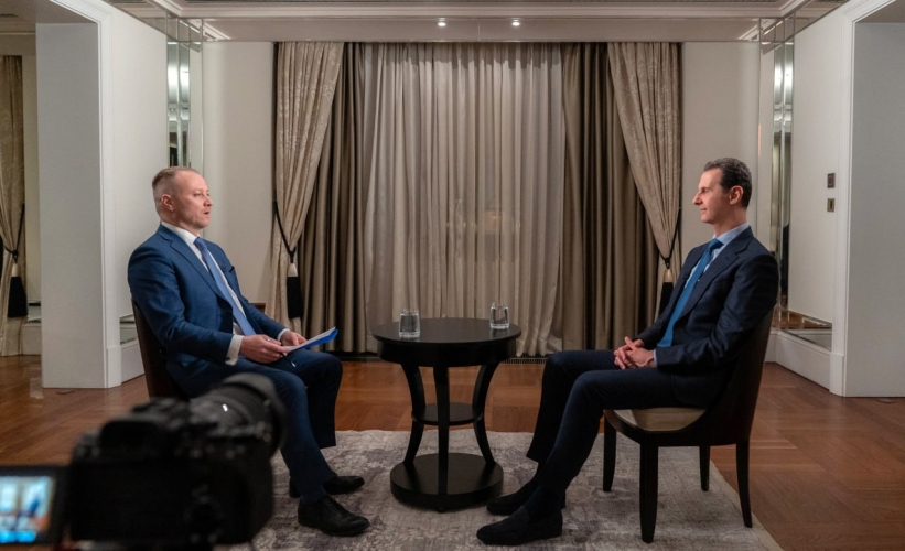 الرئيس الأسد: موسكو تعمل لإنهاء الحرب في سورية وزيارتي ستمهّد لمرحلة جديدة في العلاقة بين البلدين