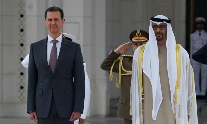 الرئيس الأسد يصل إلى دولة الإمارات العربية في زيارة رسمية ترافقه خلالها السيدة الأولى أسماء الأسد