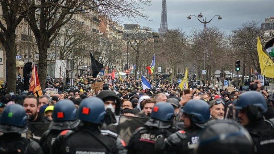 ارتفاع عدد المعتقلين خلال احتجاجات باريس