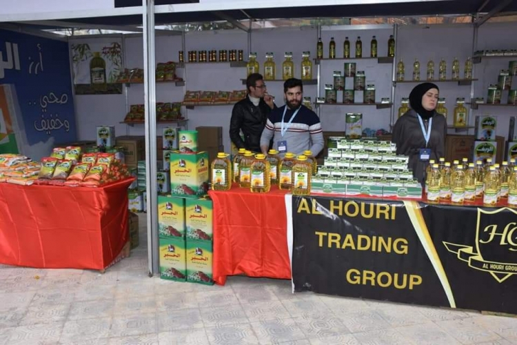 60 شركة صناعية وتجارية في افتتاح سوق حلب الغذائي الخيري