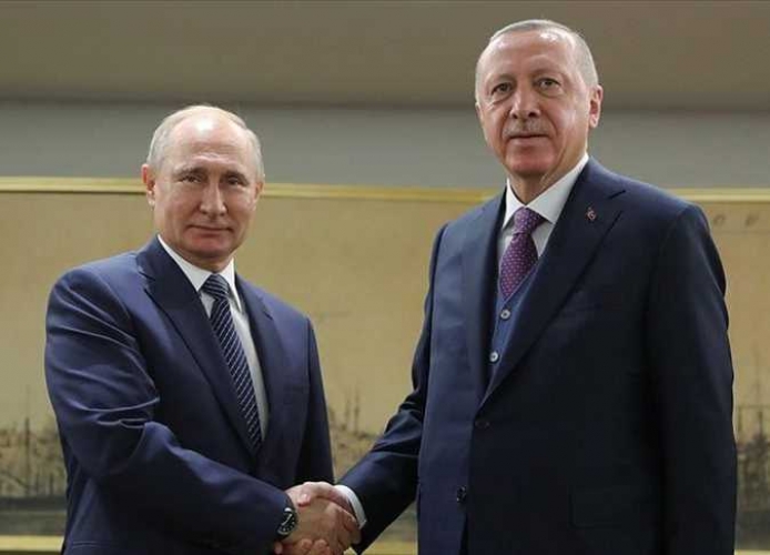 أردوغان يتوقع زيارة بوتين لتركيا لإطلاق أول محطة للطاقة النووية 