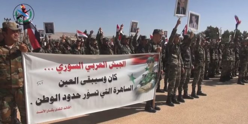 وحدات الجيش العربي السوري تحيي ذكرى الجلاء