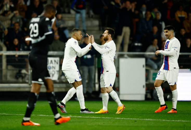 باريس سان جيرمان يتغلب على آنجيه  في الدوري الفرنسي