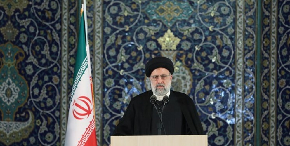 الرئيس الإيراني يشارك في حفل انتصار المقاومة في سورية