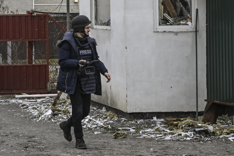 مقتل مراسل وكالة الأنباء الفرنسية في باخموت شرق أوكرانيا