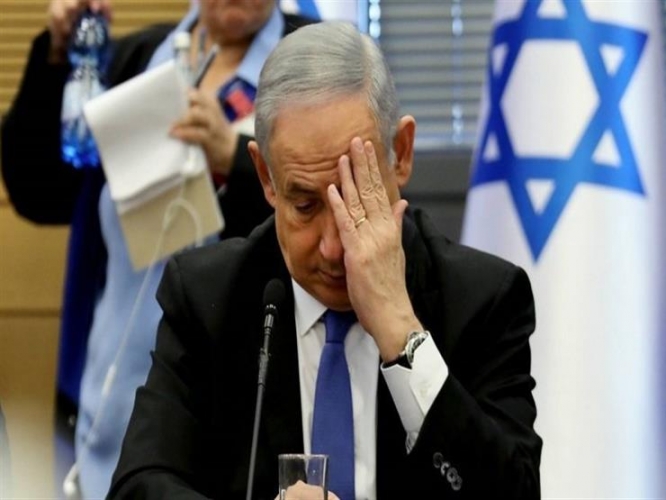 نتنياهو يعقد اجتماعاً عاجلاً بوزير حربه  لبحث الضربات الصاروخية الفلسطينية