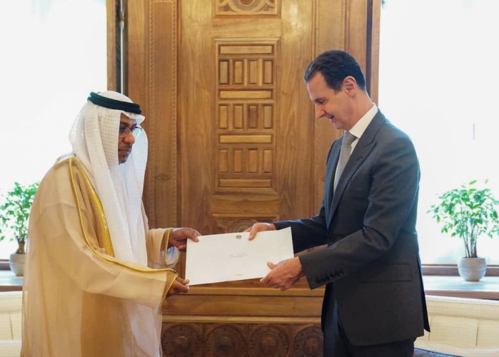 الرئيس بشار الأسد يتلقى دعوة من الشيخ محمد بن زايد لحضور مؤتمر المناخ   (COP28)