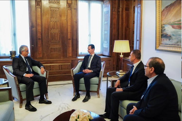 الرئيس الأسد يلتقي رئيس الاتحاد الآسيوي لكرة القدم والحديث يتمحور حول تعزيز مكانة سورية مجدداً على الخارطة الكروية