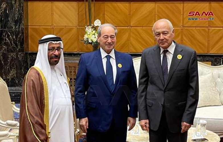 الوزير المقداد يلتقي عدداً من وزراء الخارجية العرب ويبحث معهم آليات تعزيز العمل العربي المشترك