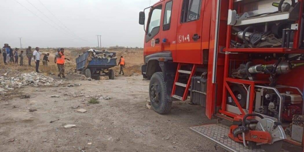 وفاة سائقي جرار وبولمان واصابة ثلاثة آخرين في حادثين منفصلين بدير الزور