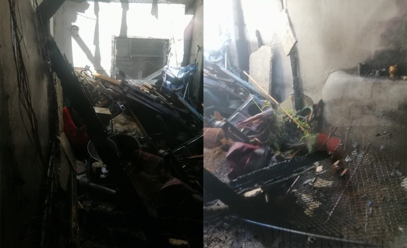 وفاة طفلين جراء نشوب حريق في منزل بالحميدية بدمشق