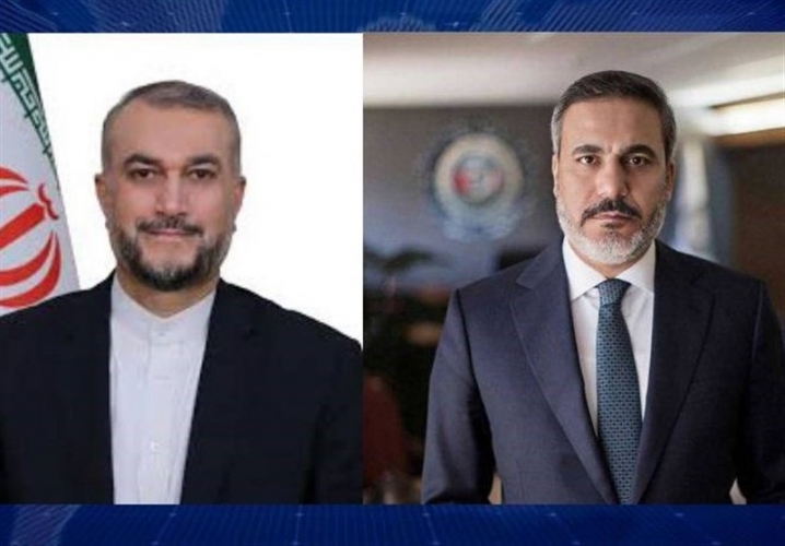 عبد اللهيان يبحث مع وزير خارجية تركيا الجديد فيدان سبل تطوير العلاقات الثنائية