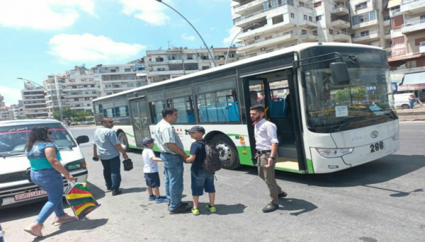 استنفار قطاع النقل في اللاذقية لتأمين طلاب الشهادتين 