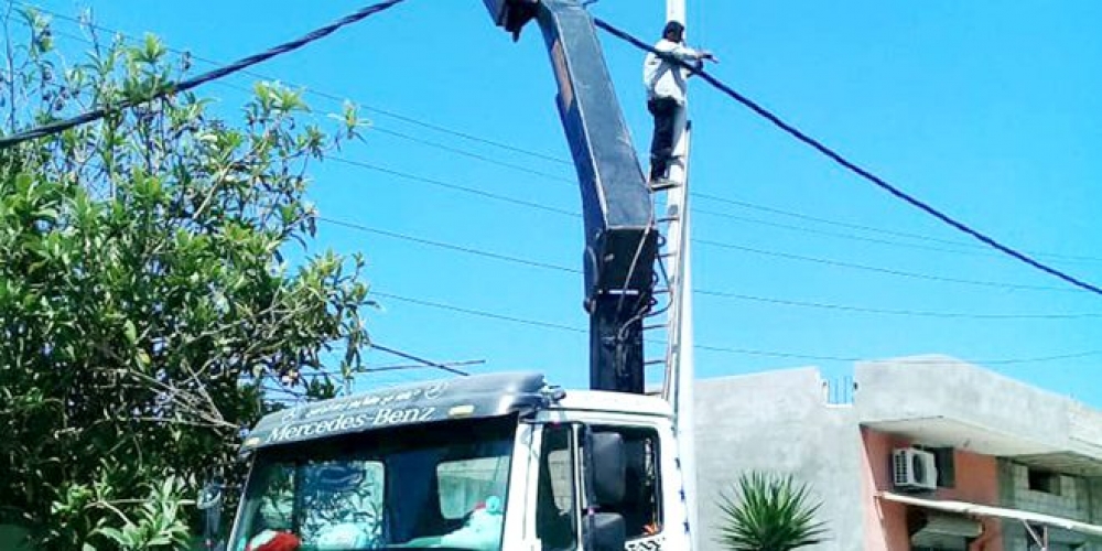 ربط محطة ضخ الروضة في بانياس بخط معفى من التقنين الكهربائي