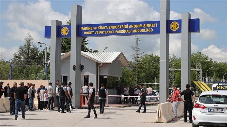 5 قتلى بانفجار في مصنع لتصنيع الصواريخ والمتفجرات في أنقرة