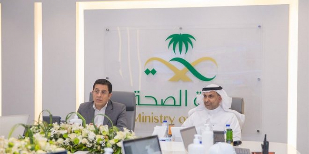وزير الصحة يبحث مع نظيره السعودي سبل تعزيز التعاون الثنائي